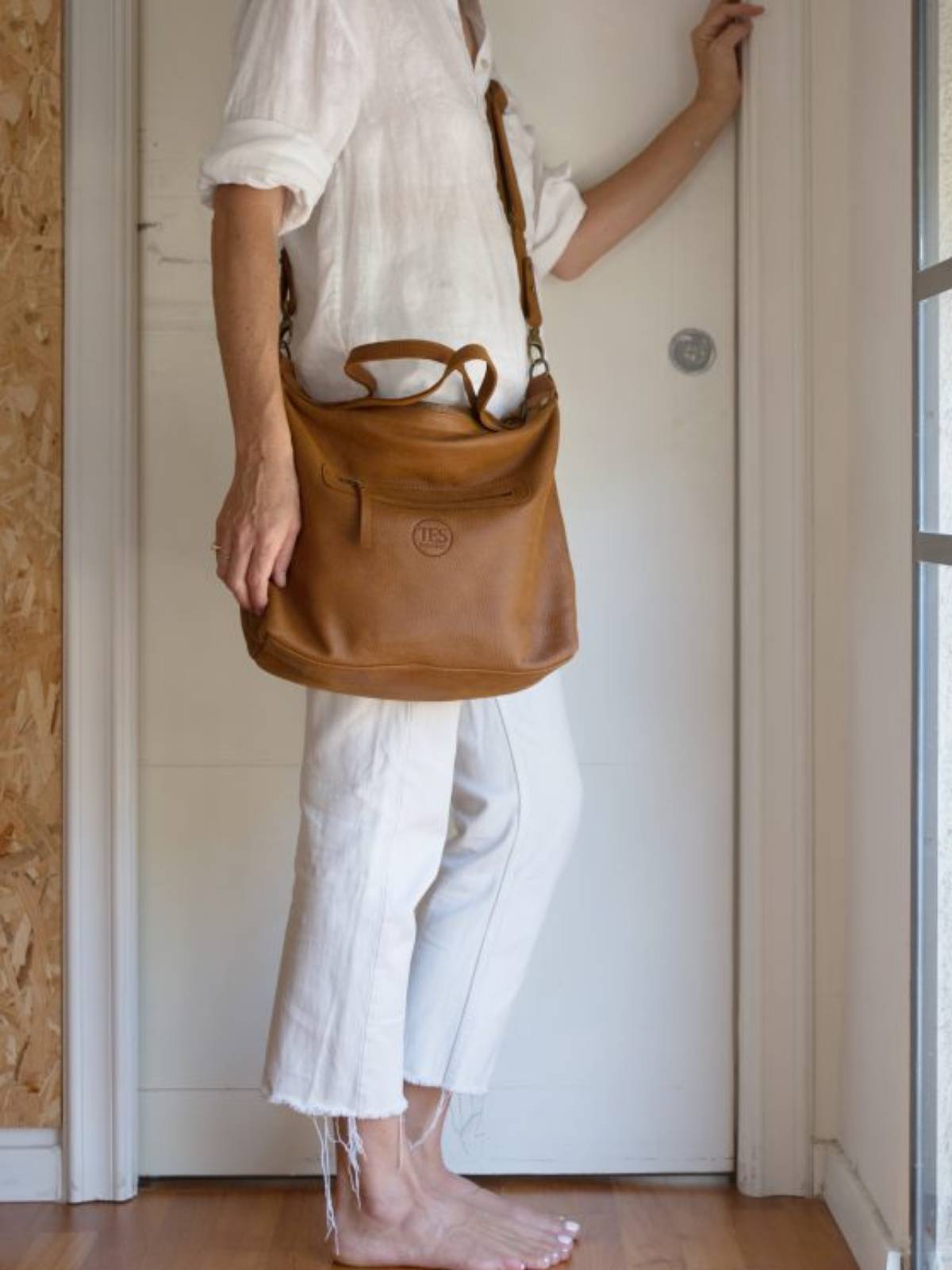 TES -Camila bag חום
