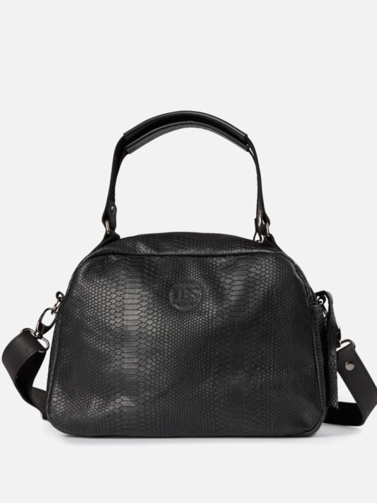 TES -Mini Charly bag שחור מנוחש