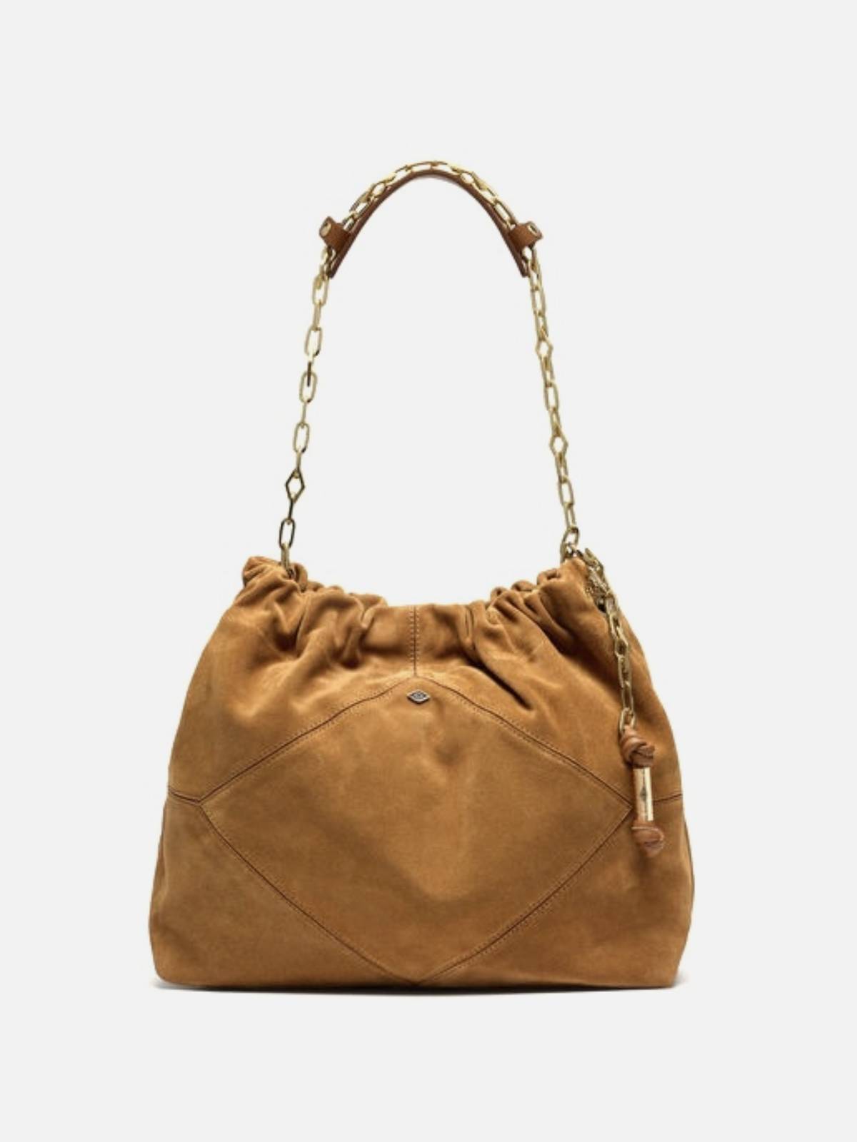 BA&SH – June tote bag suede brown