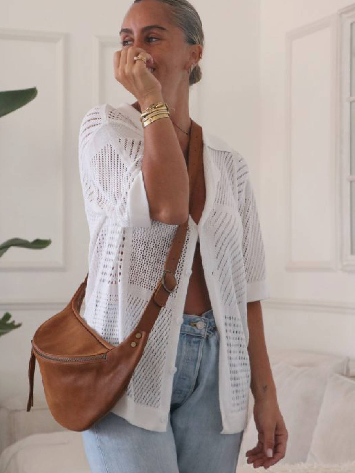 TES – Taisy bag חום כאמל