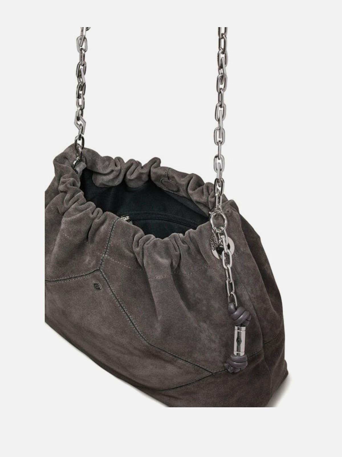 BA&SH – June tote suede gray