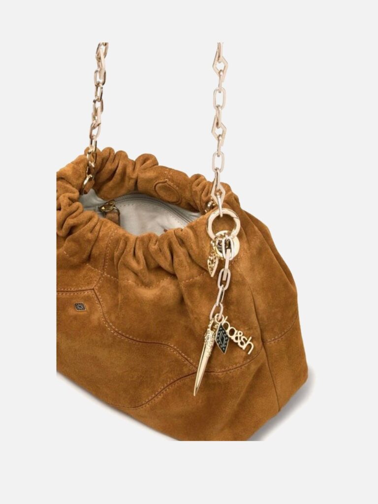 BA&SH -Mini June tote bag  brown