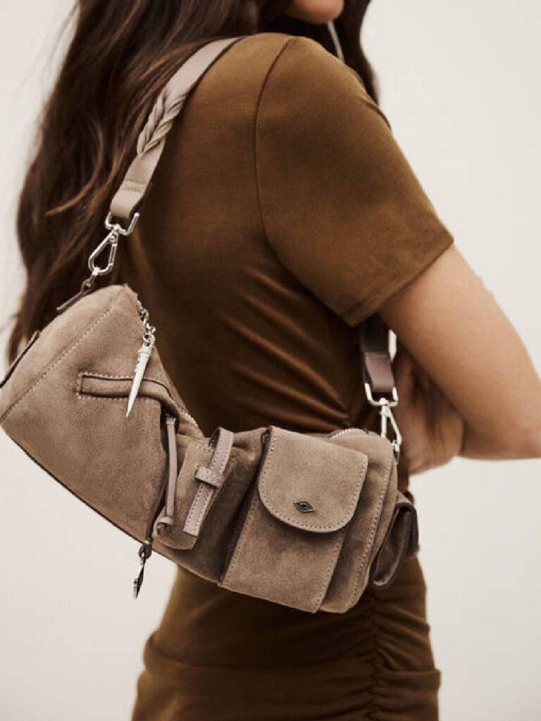BA&SH – Beni multipocket bag taupe