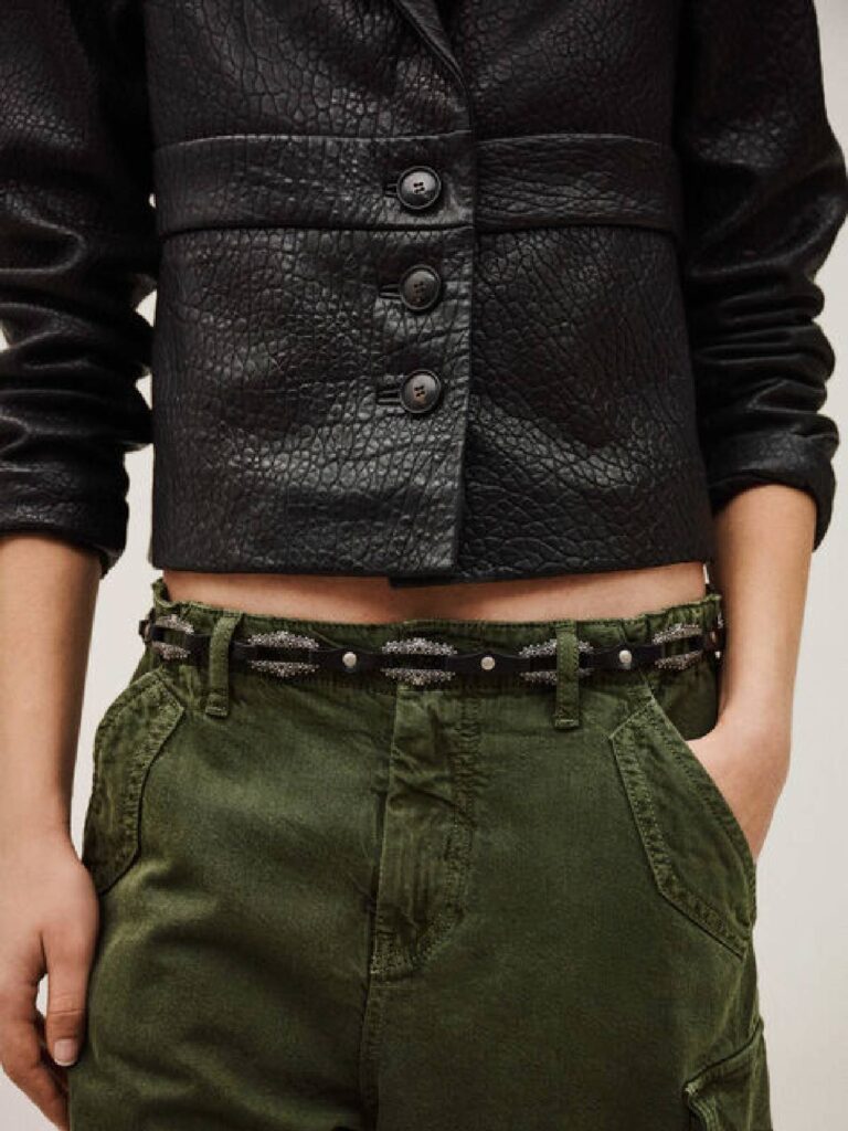 BA&SH – Baptiste belt black