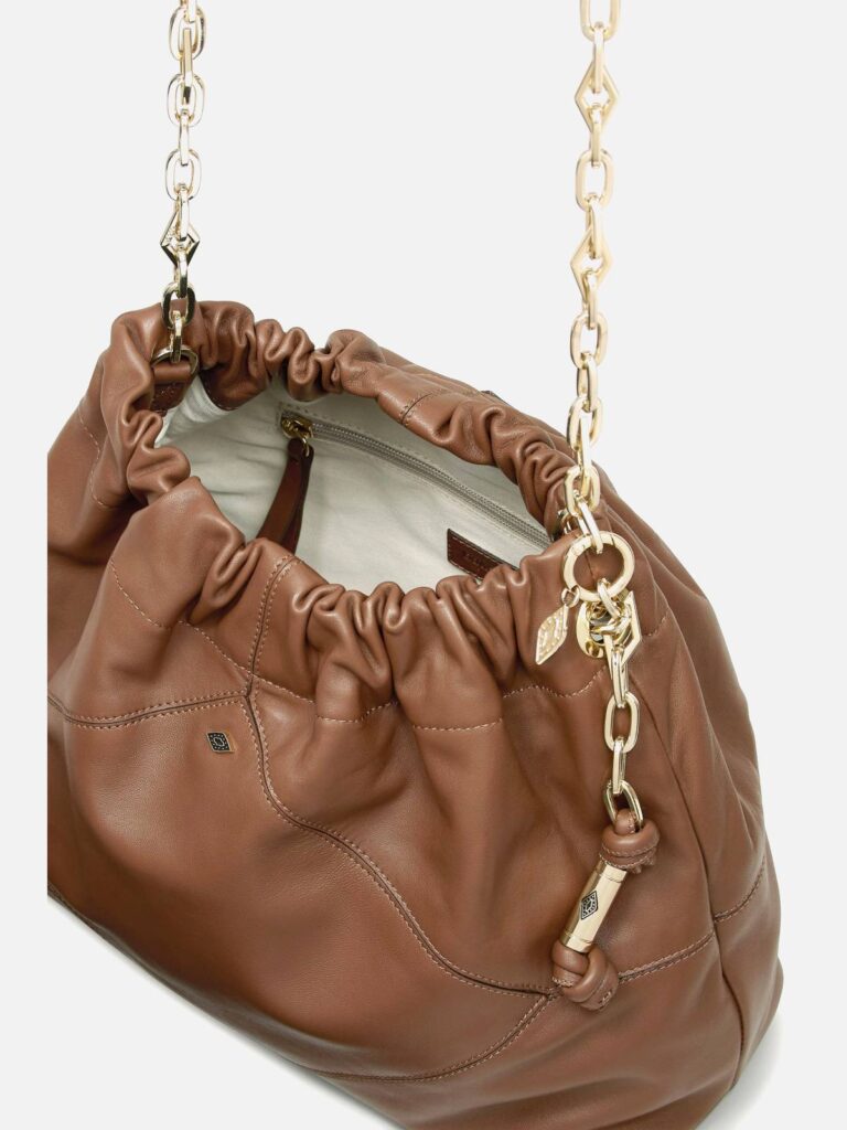 BA&SH – June tote bag nappa brown