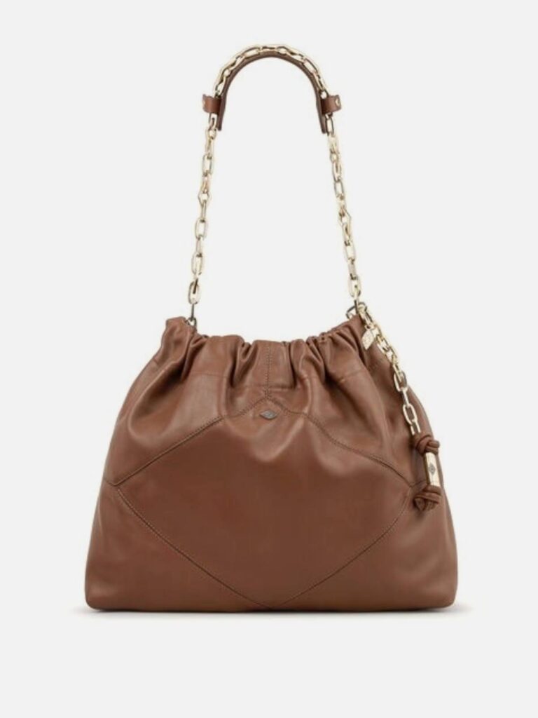BA&SH – June tote bag nappa brown