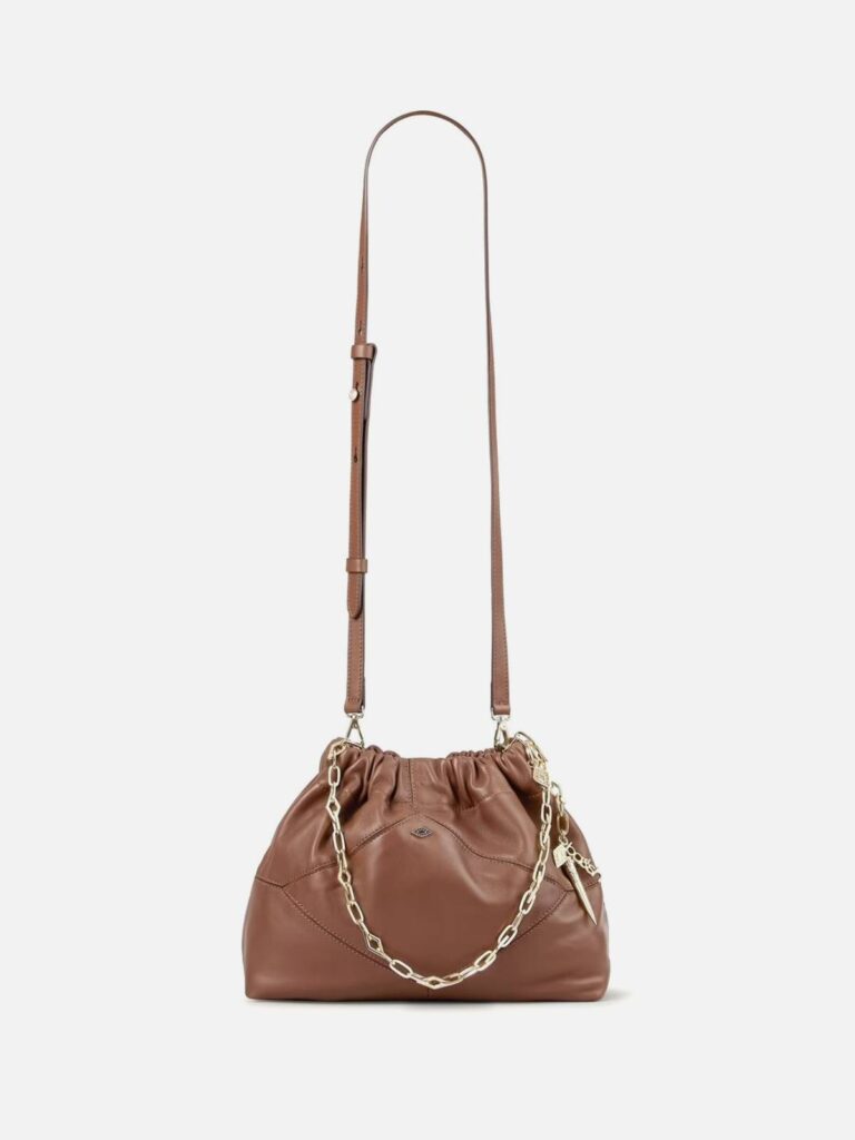 BA&SH -Mini June tote bag  brown
