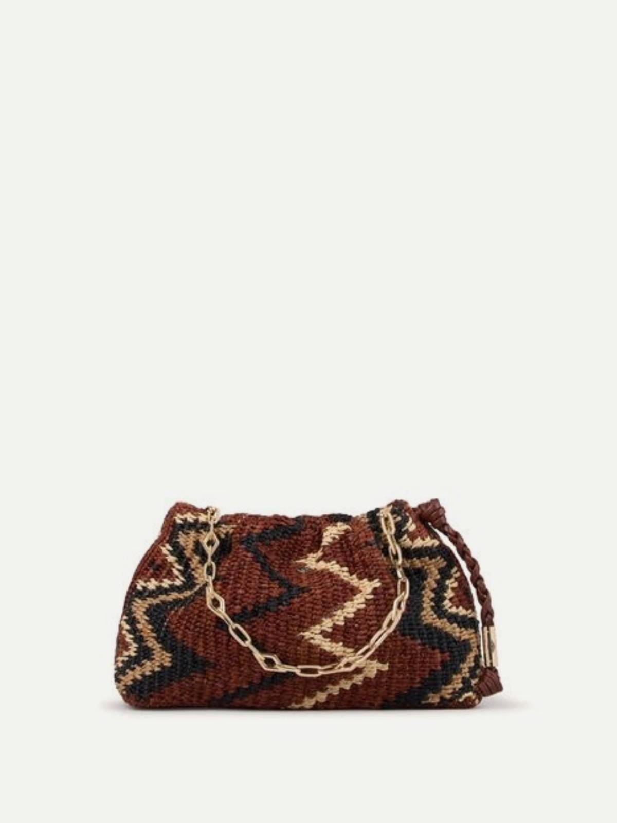 BA&SH - June Raffia bag Tribal multico - Image 4