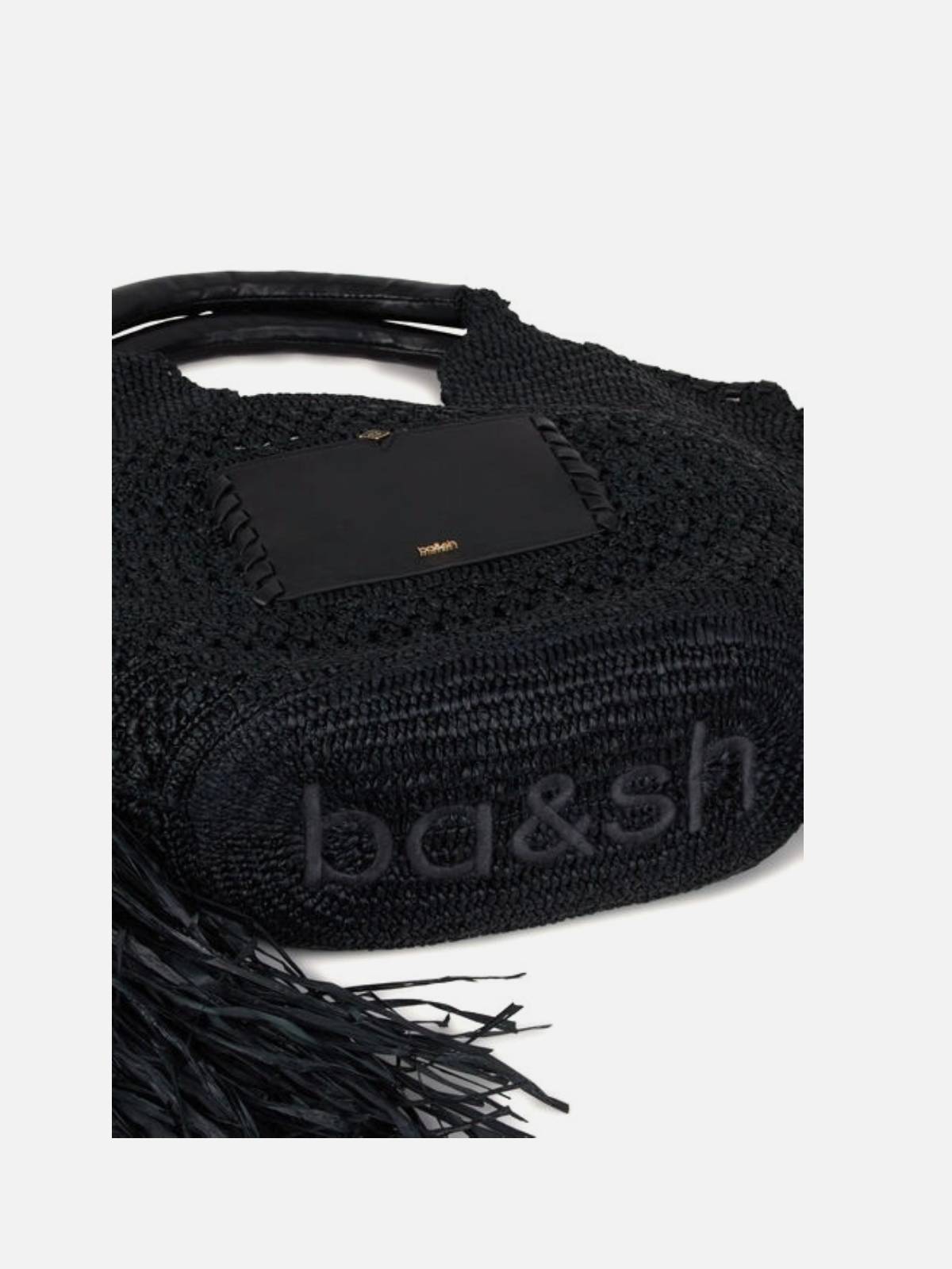 BA&SH - Ara raffia bag fring - Image 3